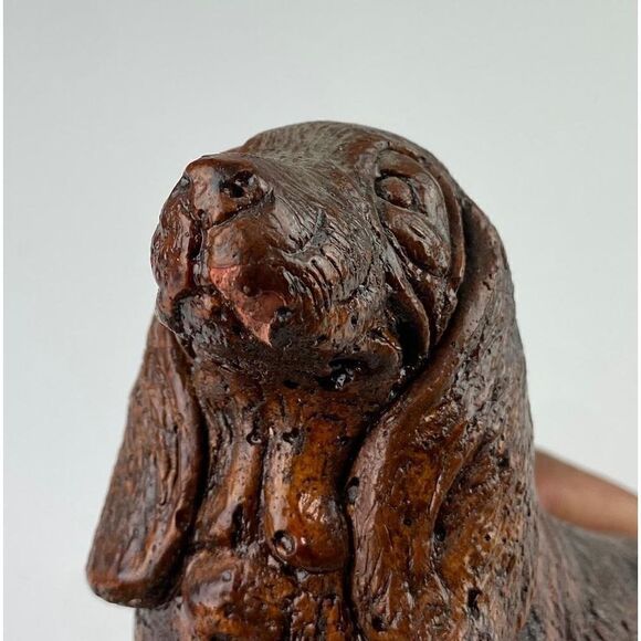Vintage Cocker Spaniel Droopy Earred Dog Figurine BU0604 - Picture 4 of 9